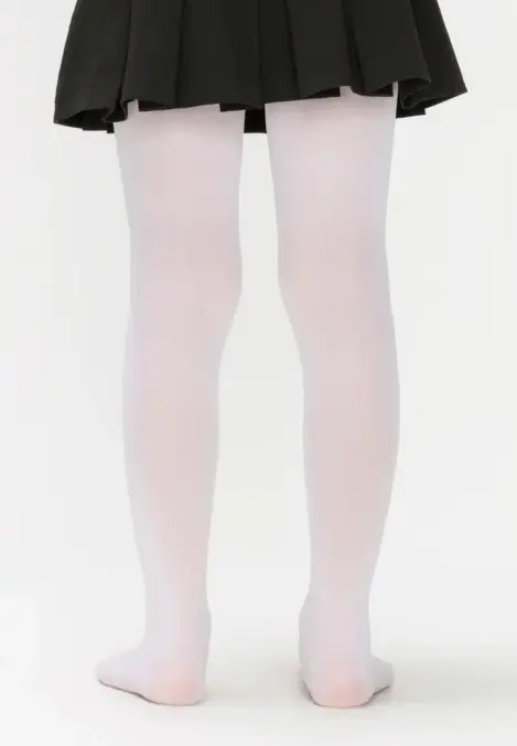Dres Penti Fetite Micro 40 DEN- Engros, mat, opac, Alb